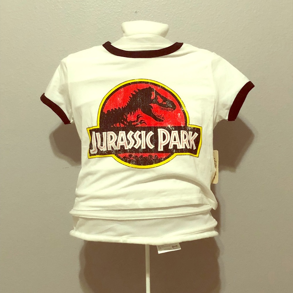 Jurassic Park Crop Top